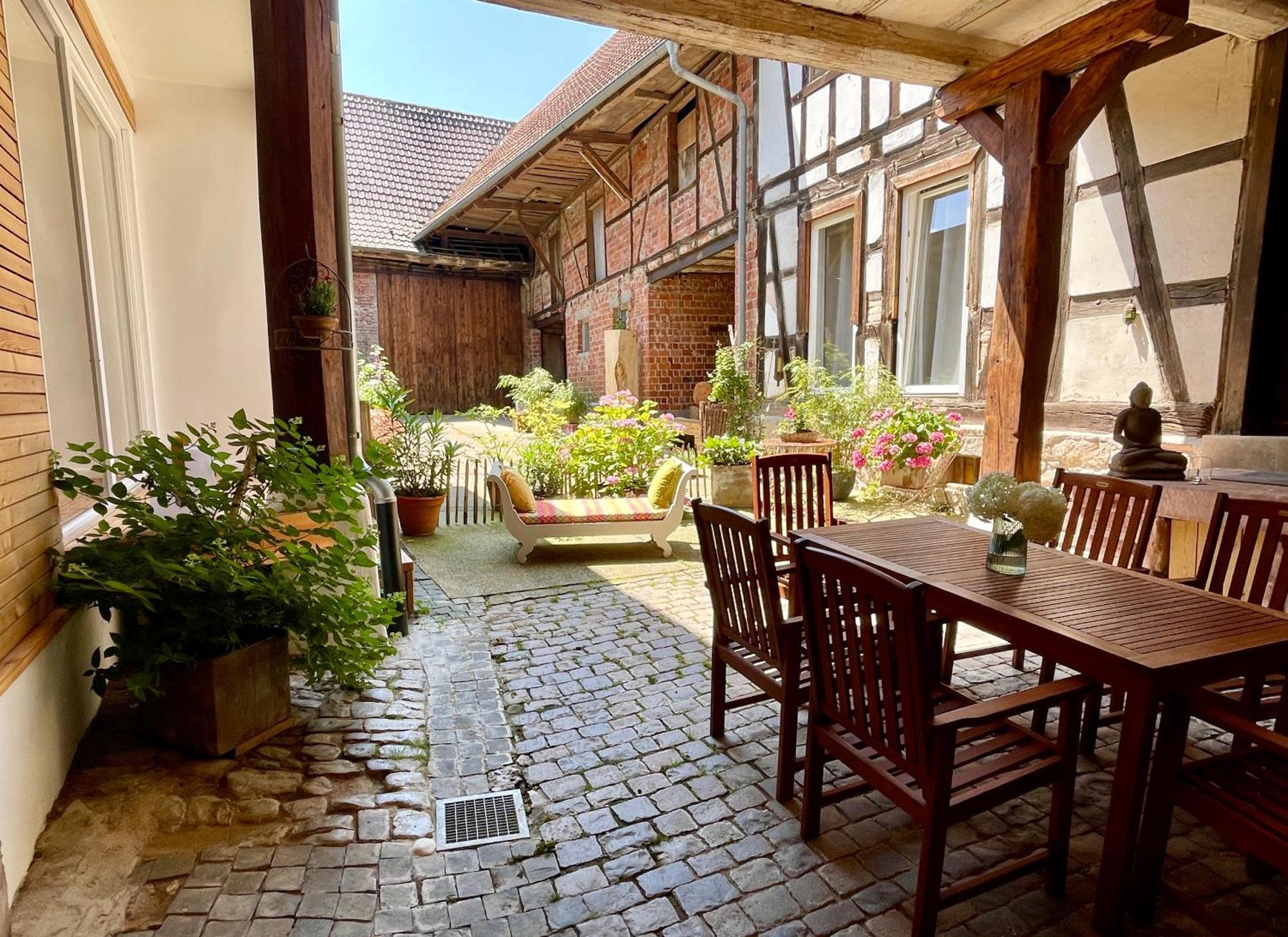 Auszeit - Historisches Ferienhaus In Der Suedpfalz Dierbach Extérieur photo